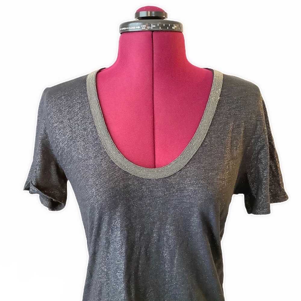 ✨J. CREW Metallic Top - Picture 5 of 7